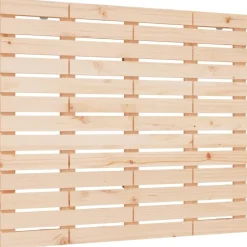 vidaXL Tête de lit murale 106x3x91,5 cm Bois massif de pin