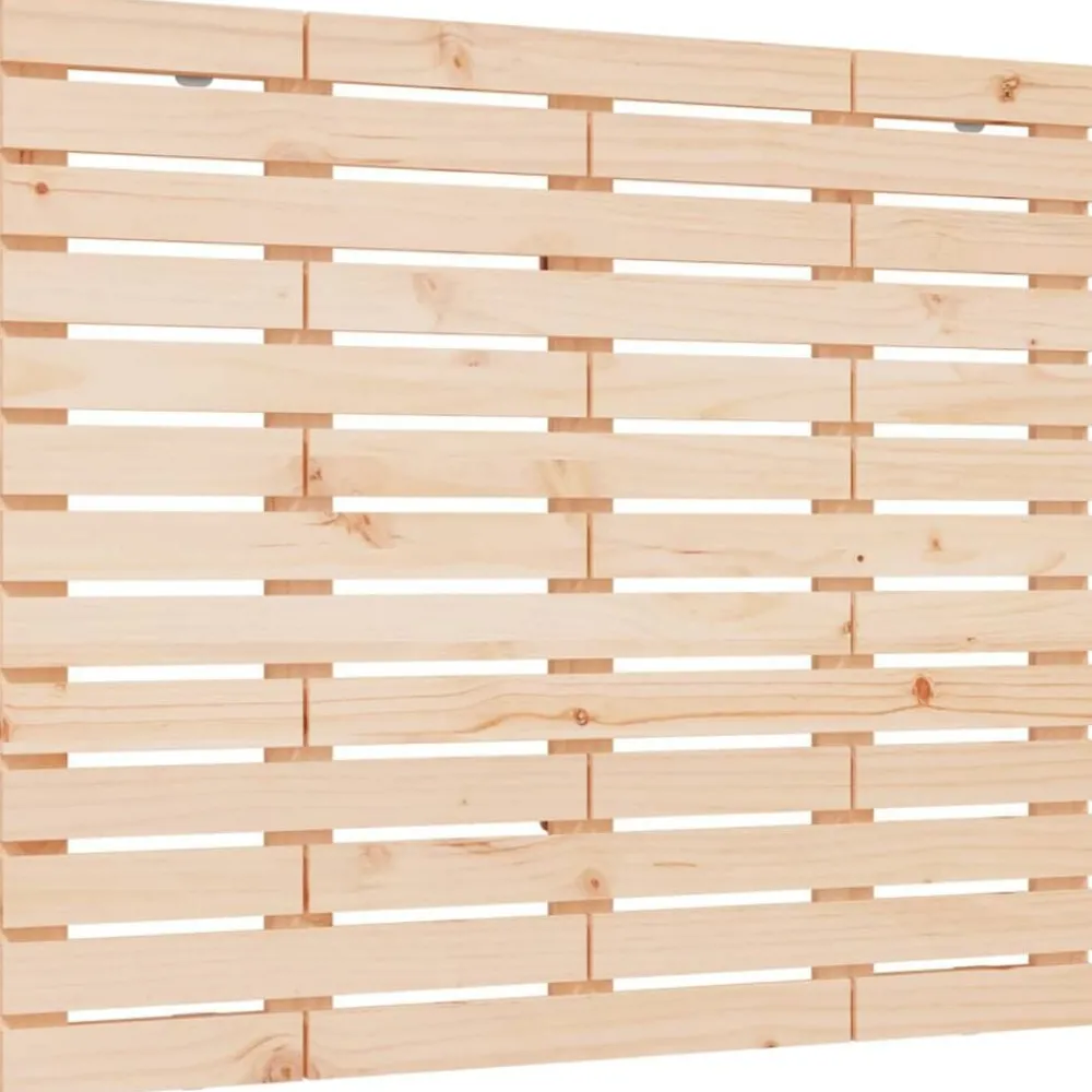 vidaXL Tête de lit murale 106x3x91,5 cm Bois massif de pin