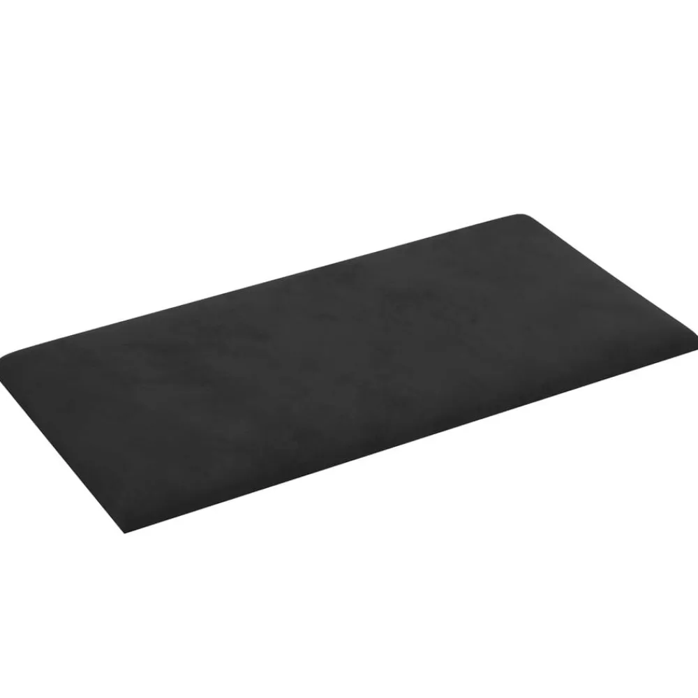 Matériaux De Construction|Décorations-vidaXL Tête de lit murale 12 pcs 30 x 15 cm Velours Noir