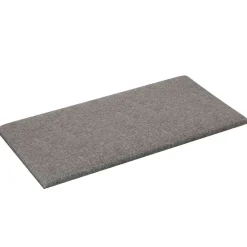Matériaux De Construction-vidaXL Tête de lit murale 12 pcs 30 x 15 cm tissu Gris clair