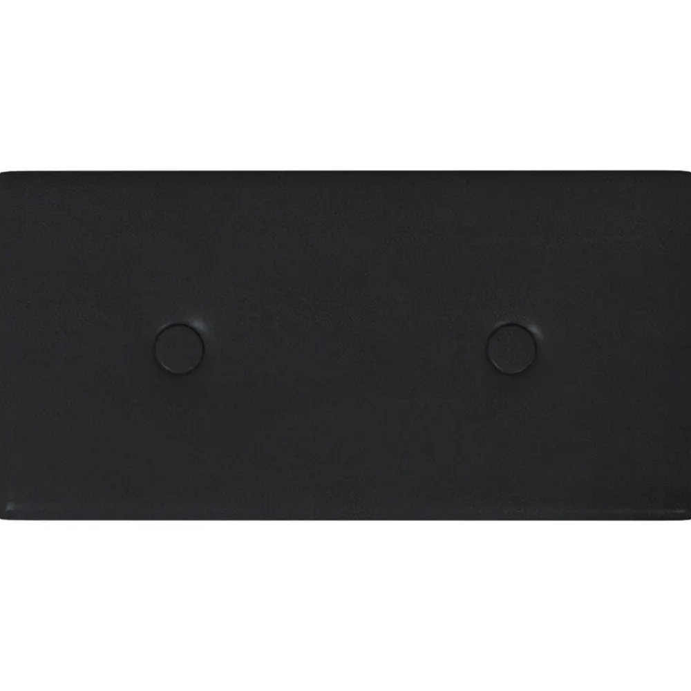 vidaXL Tête de lit murale 12 pcs 30 x 15 cm Simili cuir