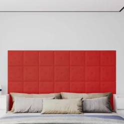 vidaXL Tête de lit murale 12 pcs 30 x 30 cm Simili cuir