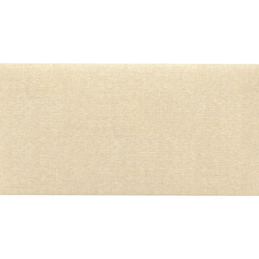 vidaXL Tête de lit murale 12 pcs Crème 30 x 15 cm tissu