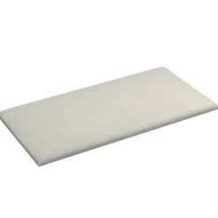 vidaXL Tête de lit murale 12 pcs Crème 30 x 15 cm Velours