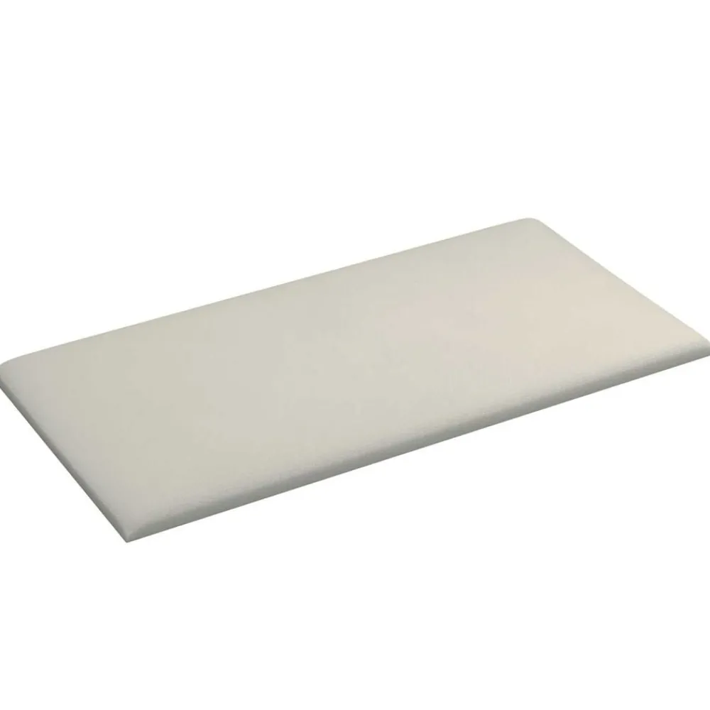 vidaXL Tête de lit murale 12 pcs Crème 30 x 15 cm Velours