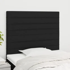 vidaXL Tête de lit 80x5x118/128 cm Tissu