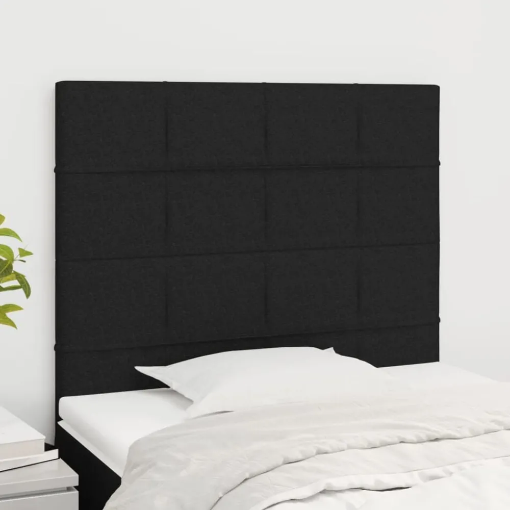 vidaXL Tête de lit 80x5x118/128 cm Tissu