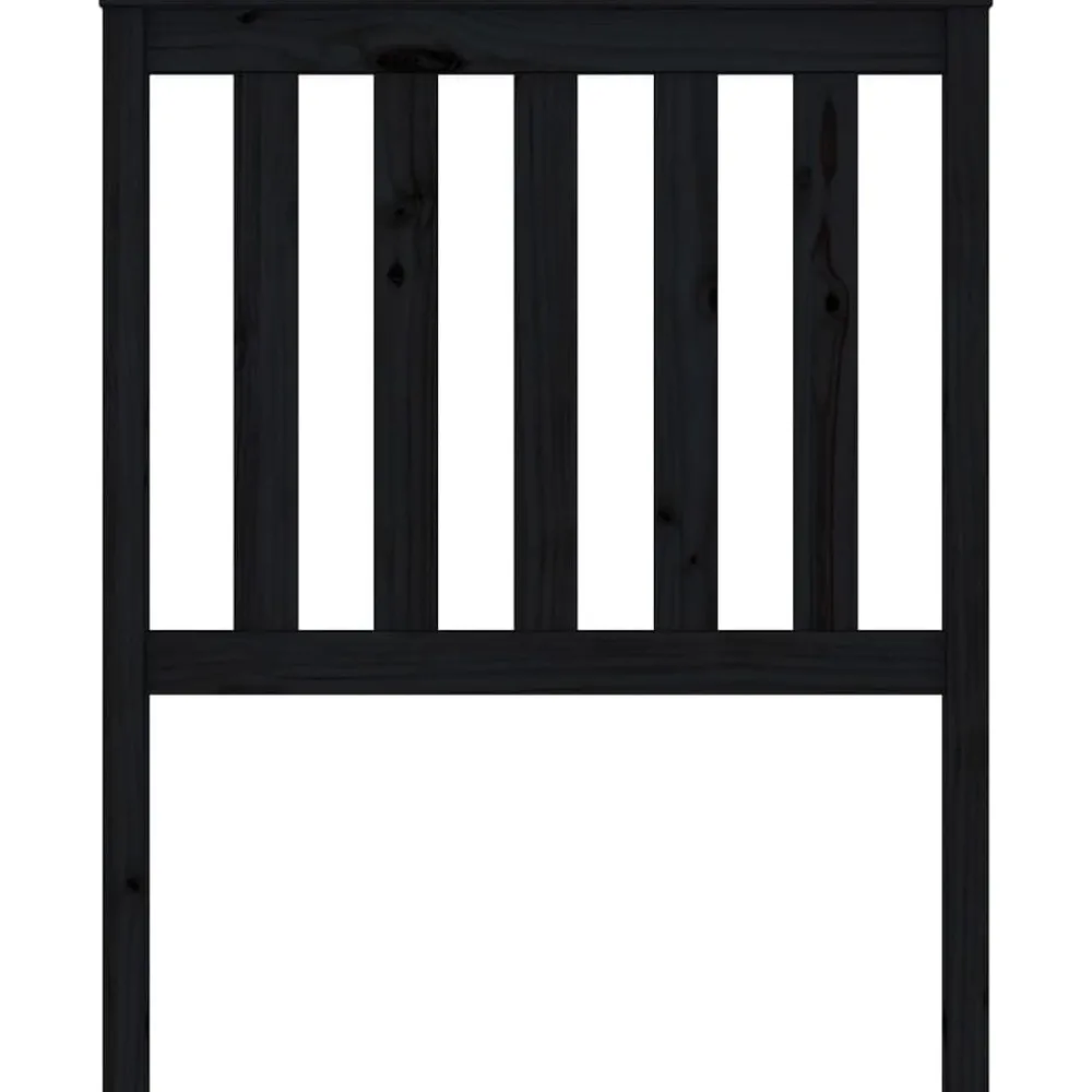 vidaXL Tête de lit 81x6x101 cm Bois massif de pin