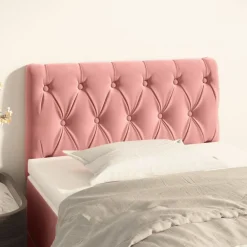 vidaXL Tête de lit 80x7x78/88 cm Velours