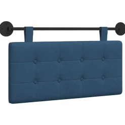 vidaXL Tête de lit suspendue Montage mural tissu