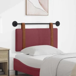 vidaXL Tête de lit suspendue Uni 90 x 55 x 5 cm PU antique