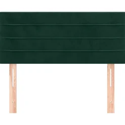 vidaXL Tête de lit 80x5x78/88 cm Velours