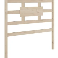 Lits & Accessoires-vidaXL Tête de lit 95,5x4x100 cm Bois massif de pin Naturel