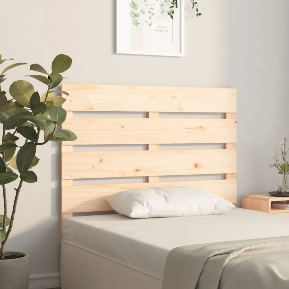 vidaXL Tête de lit 90x3x80 cm Bois massif de pin
