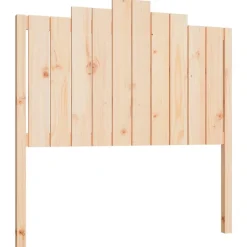 Lits & Accessoires-vidaXL Tête de lit 106x4x110 cm Bois massif de pin Naturel