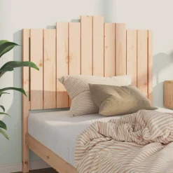 Lits & Accessoires-vidaXL Tête de lit 106x4x110 cm Bois massif de pin Naturel