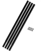 vidaXL Tube d'extension de tarière de sol 4x1 m Raccord de tube Acier