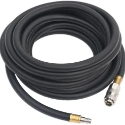 Accessoires De Quincaillerie-vidaXL Tuyau d'air hybride noir 0,6