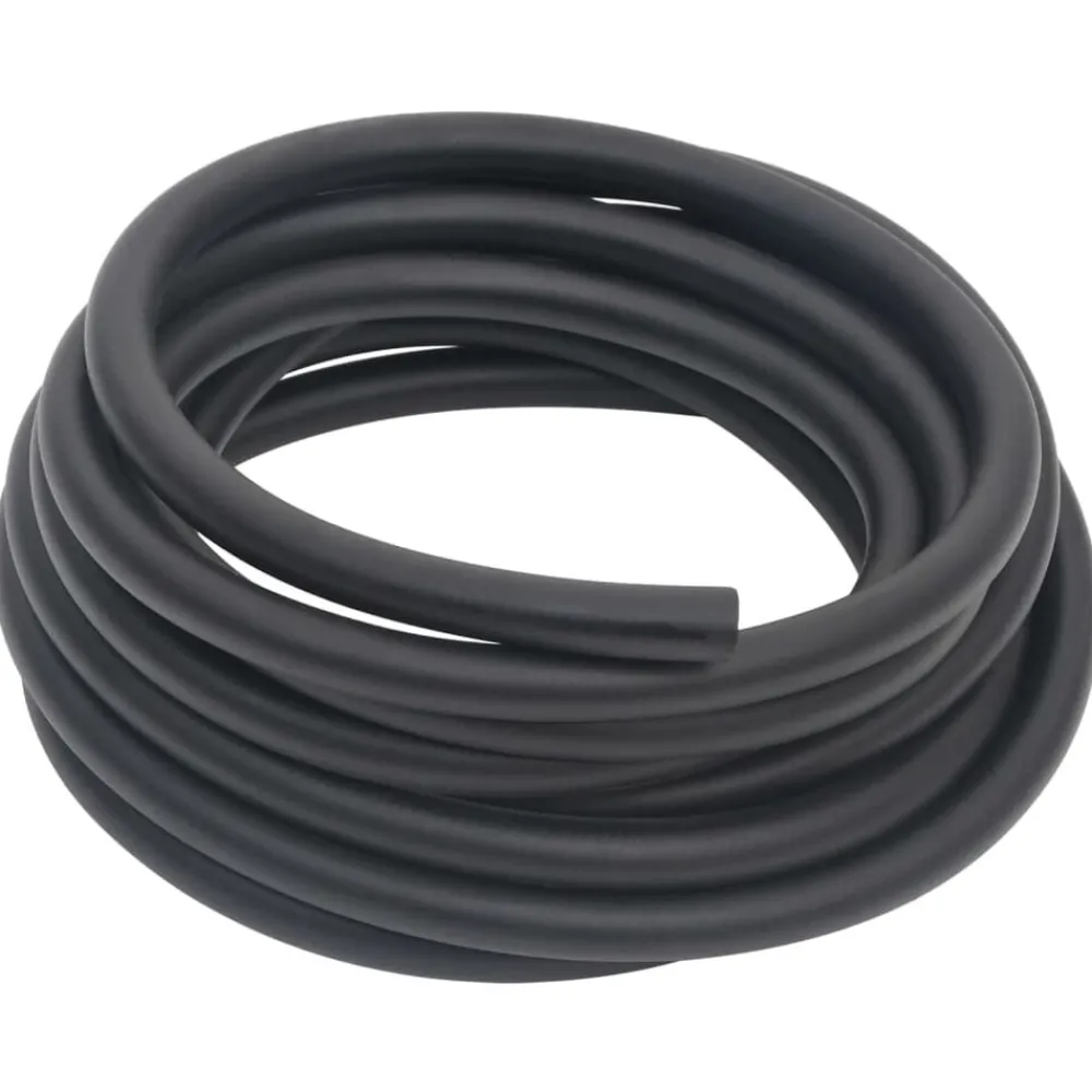 Accessoires De Quincaillerie-vidaXL Tuyau d'air hybride noir 0,6" 2 m caoutchouc et PVC