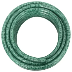 vidaXL Tuyau d'arrosage vert 0,5" 10 m PVC