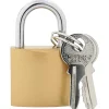 vidaXL U Lock avec Clés 6 pcs Laiton Fer
