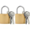 vidaXL U Lock avec Clés 2 pcs Laiton Fer