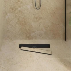 vidaXL Évacuation de douche 2-en-1 avec siphon à 360° 50 cm