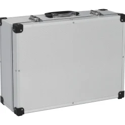 vidaXL Valise à outils 46 x 33 x 16 cm Argenté Aluminium