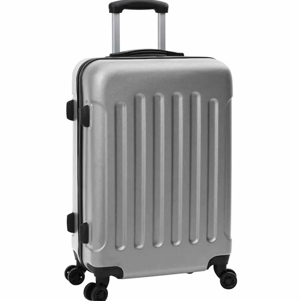 Bagages & Maroquinerie-vidaXL Valise 3 pcs 50 x 31 x 78 cm Plastic ABS Argenté