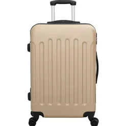 Bagages & Maroquinerie-vidaXL Valise 3 pcs 50 x 31 x 78 cm Plastic ABS Champagne