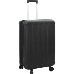 Bagages & Maroquinerie-vidaXL Valise avec verrouillage 34 x 23 x 55.5 cm Plastic ABS Noir