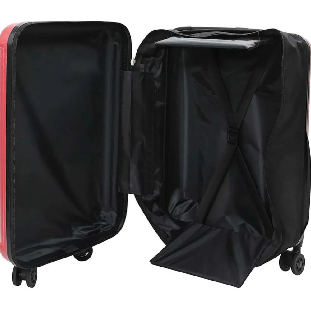 vidaXL Valise avec verrouillage 34 x 23 x 55.5 cm Plastic ABS