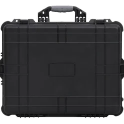 vidaXL Valise de vol à roulettes Noir 63x50x23 cm PP