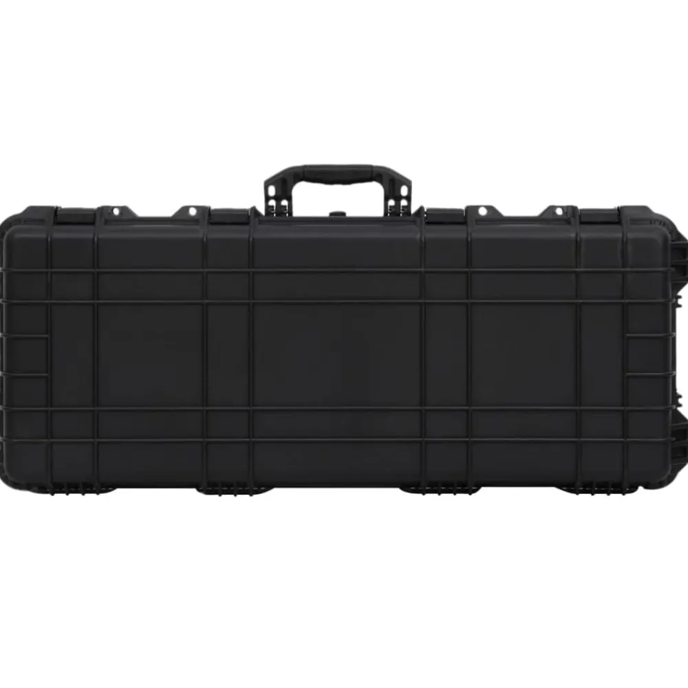 Pour Adultes-vidaXL Valise de vol à roulettes Noir 96x42x16 cm PP