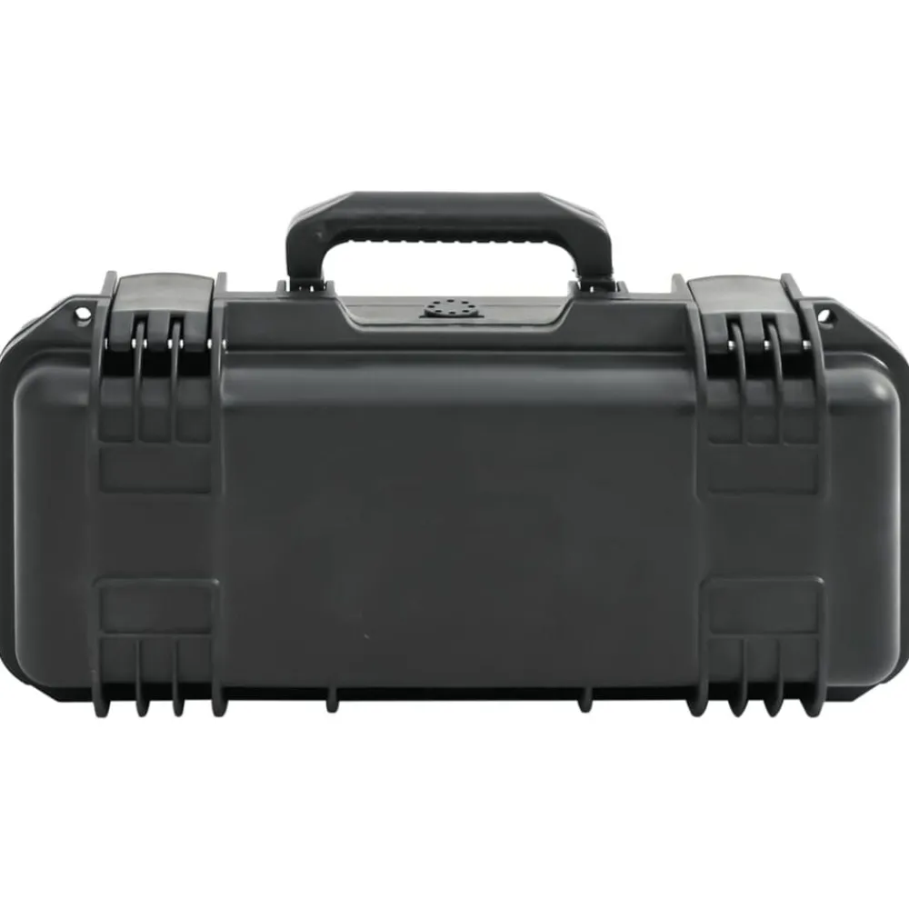 vidaXL Valise de vol portable Noir 46,5x21,5x17,5 cm PP