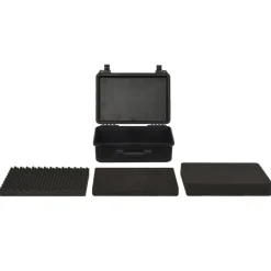 Appareils Photo-vidaXL Valise de vol portable Noir 47x36x18 cm PP