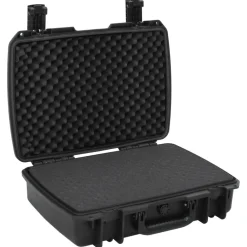 Appareils Photo-vidaXL Valise de vol portable Noir 50,5x37x14,5 cm PP