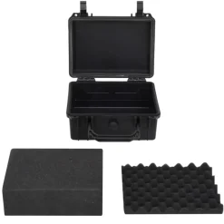 vidaXL Valise de vol portable Noir 24x19x11 cm PP