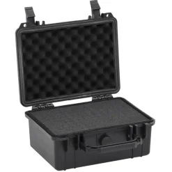 vidaXL Valise de vol portable Noir 24x19x11 cm PP