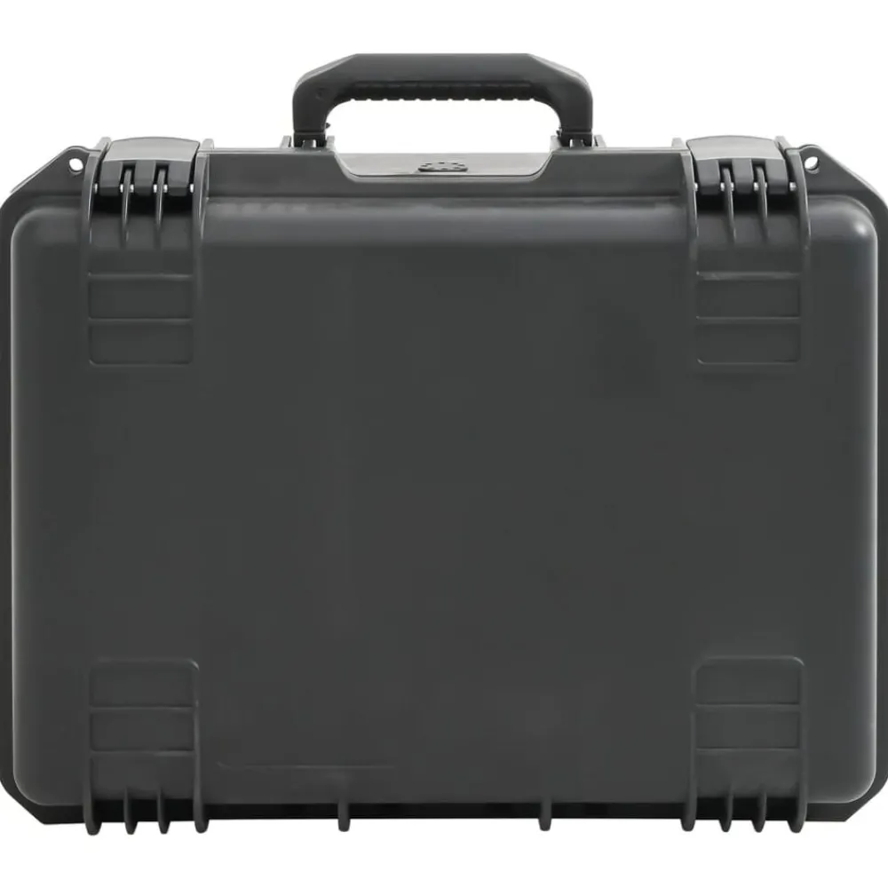 Appareils Photo-vidaXL Valise de vol portable Noir 49x38x23 cm PP