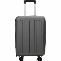 Bagages & Maroquinerie-vidaXL Valise 34 x 23 x 55.5 cm Plastic ABS Gris foncé