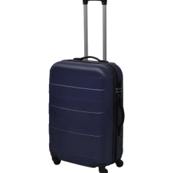 Bagages & Maroquinerie-vidaXL Valise rigide 3 pièces 45,5/55/66 cm Bleu