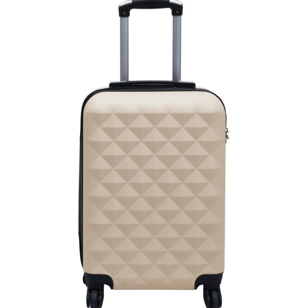 Bagages & Maroquinerie-vidaXL Valise rigide ABS Doré