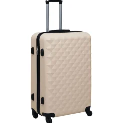 Bagages & Maroquinerie-vidaXL Valise rigide ABS Doré
