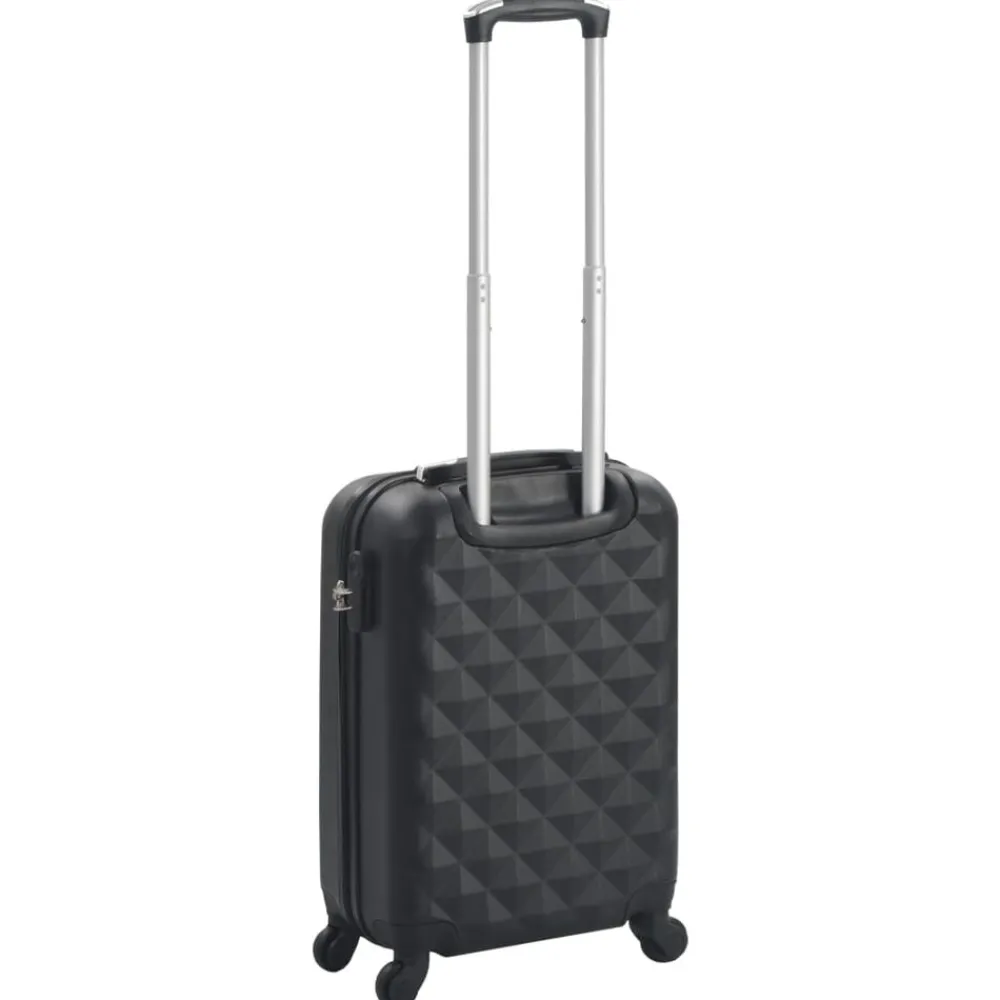 Bagages & Maroquinerie-vidaXL Valise rigide ABS Noir