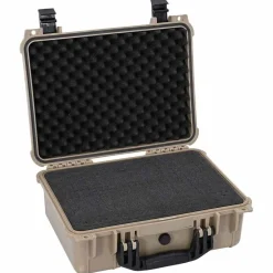Appareils Photo-vidaXL Valise rigide Sable 40,5 x 33 x 17,5 cm Polypropylène et ABS