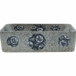 vidaXL Vasque à poser rectangulaire 46x35,5x13cm céramique