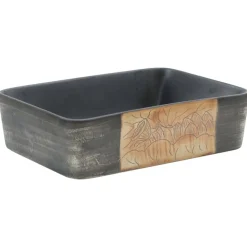 vidaXL Vasque à poser rectangulaire céramique