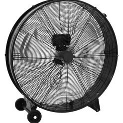 vidaXL Ventilateur à tambour industriel 77 cm 187,7 W Noir