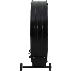 vidaXL Ventilateur à tambour industriel 77 cm 187,7 W Noir